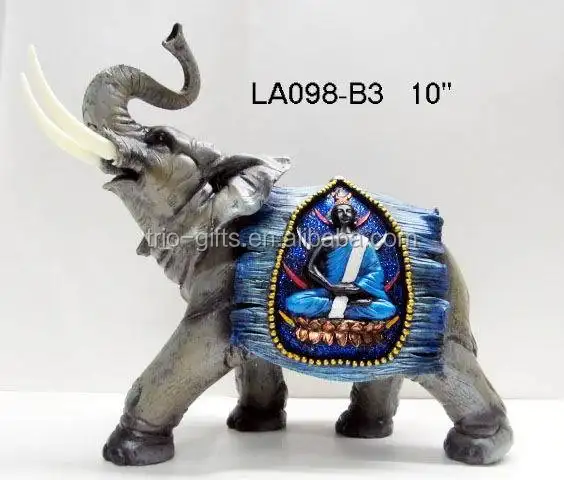 nuovi prodotti souvenir di polyresin elefante