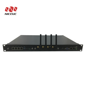 1U統合VoIPゲートウェイNC-MG232 X86産業用コンピューターボードが組み込まれています