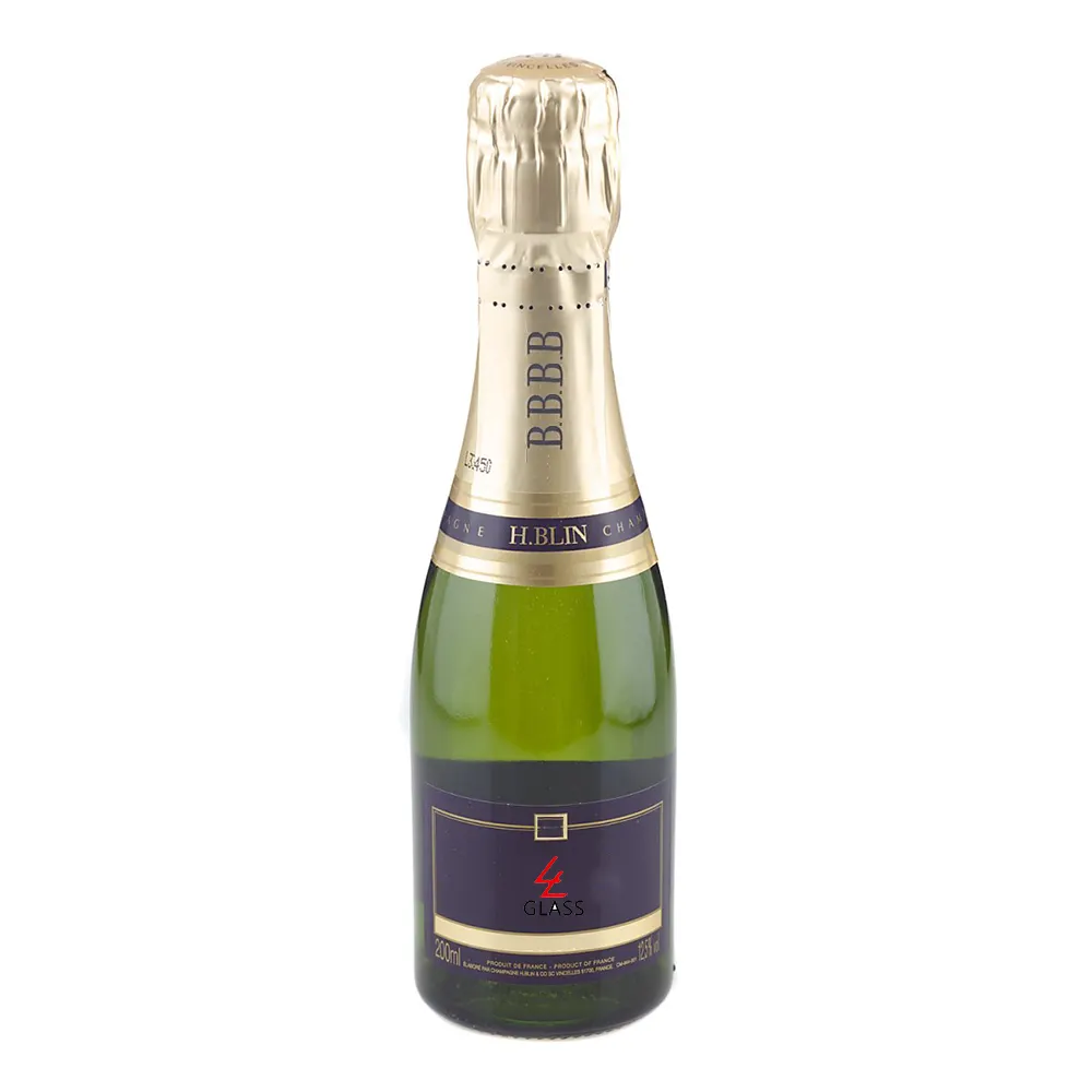 Bouteille miniature pour Champagne et vin, 20cl, vente en gros, fabriqué à la chine