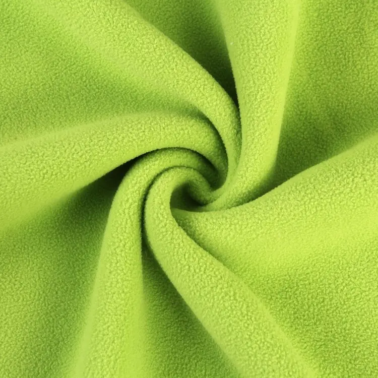 Tissu sherpa anti-peluche, 100% polyester, pour veste d'hiver, micro polaire