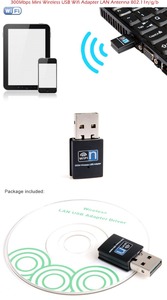 Raspberry PI Computer Portatile Del PC 300Mbps Realtek RTL8192cu chipset usb senza fili wifi adattatore Wi-Fi Scheda WLan mini wifi dongle - Product Image 6