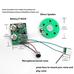 Módulo de som com <span class=keywords><strong>sensor</strong></span> de movimento, módulo de gravação, a voz de gravação de clipe