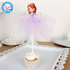 Công Chúa Theme Sản Phẩm Mới Sinh Nhật Trang Trí Tiệc Cung Cấp Bánh Cưới Topper - Product Image 3