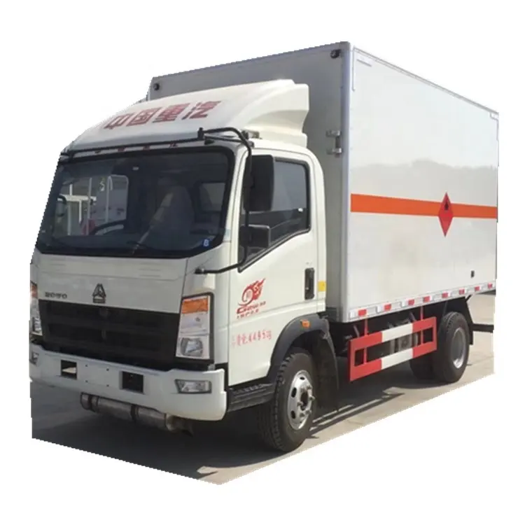 الصين شاحنة بضائع شاحنة ساينو تراك HOWO 4x2 ميني فان شاحنة للبيع