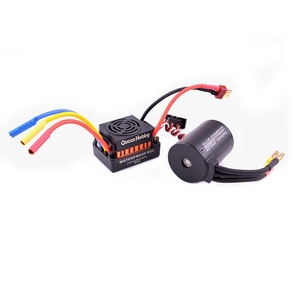 Upgrade Waterproof 3650 4300KV <strong>RC</strong> Brushless Motor + 60A ESC + Programmer Combo Set for 1/10 <strong>RC</strong> Car Truck Motor Kit - Product Image 2