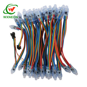 RGB LED Pixel Licht LED String 12mm Voll farbe RGB LED Pixel Modul Licht Mit IC DMX512