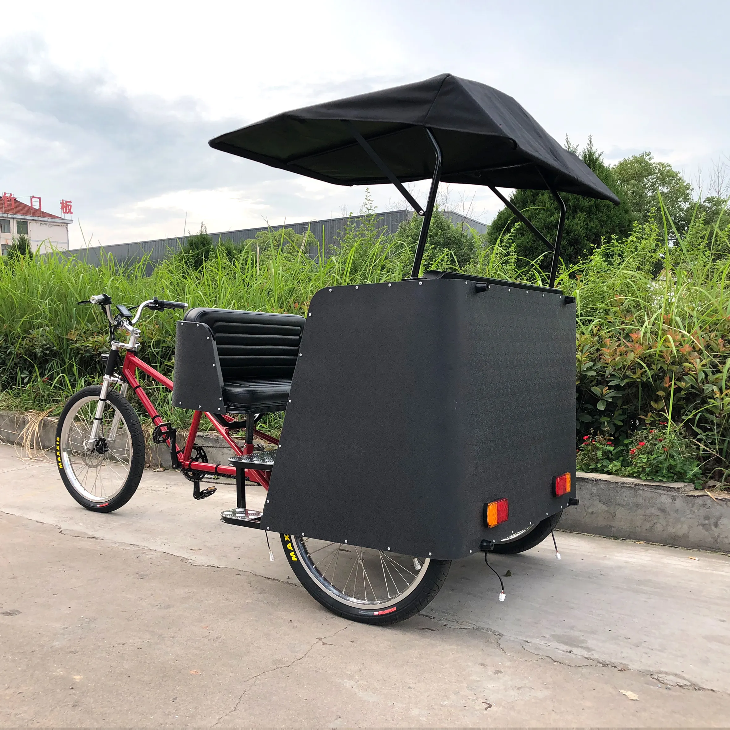 ESTERE di Nuovo Modo pedicab per la Famiglia Buon Prezzo di Alta Qualità, 3 ruote elettrico risciò