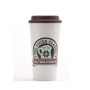 断熱再利用可能なプラスチックカップ二重壁コーヒータンブラーサーマル - Product Image 5