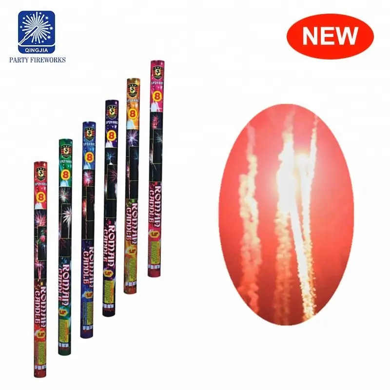 1.8 "pollici 8s colpi romano candele fuochi d'artificio fuochi d'artificio della tailandia in malesia