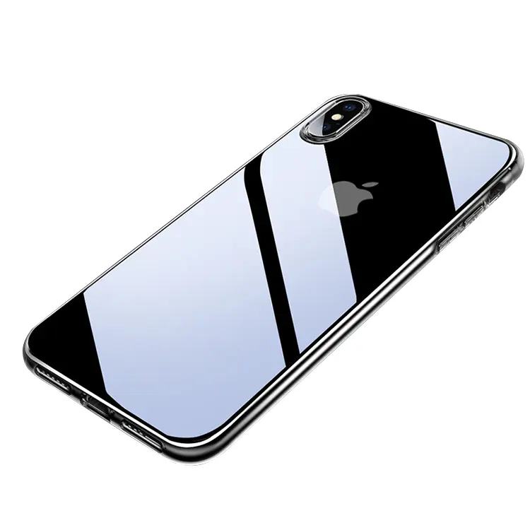 Coque de téléphone portable Ultra-mince, étui en Tpu, accessoires pour iPhone x