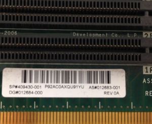 Tested Ok and Working System Board ML370 G5 Server <strong>Memory</strong> / RAM Expansion Riser Board 409430-001