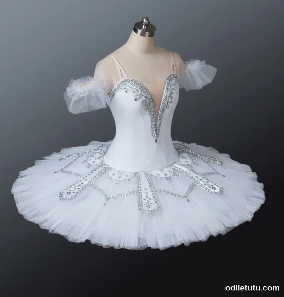 N0000152 venta al por mayor chicas baile rendimiento desgaste blanco Cisne lago tutú de Ballet