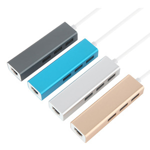 USB 3.0 Hub 3 Porte USB3.0 Hub USB 3.0 Connettore per il Dispositivo USB con RJ45 connettore - Product Image 2