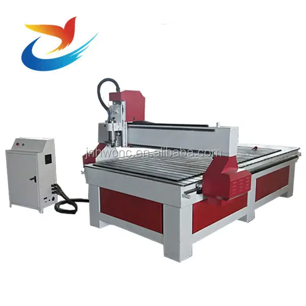 Ağır 3d Cnc Ahşap Freze Makinesi 3 Eksen Ahşap 1325 Cnc Router