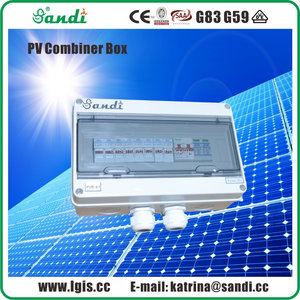PV array DC комбанирующая коробка солнечных гирлянд 2, 4, 5, 6 струн - Product Image 4