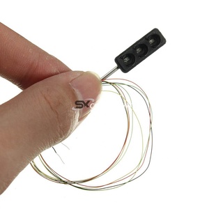 HO OO โมเดลไฟ LED สำหรับใช้ในการเดินข้ามถนนทางรถไฟ + แผงวงจร PCB 1ชุด - Product Image 1