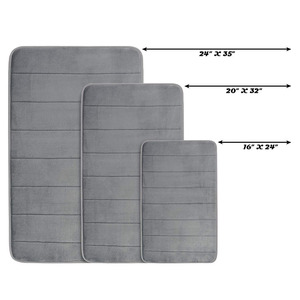 Ban đầu Bộ nhớ Bọt Tắm Mat tối đa thấm mềm thoải mái dày máy rửa dễ dàng hơn để khô cho bộ nhớ bọt thảm - Product Image 2