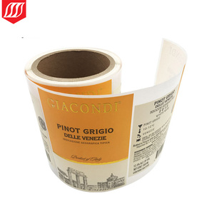 葡萄酒瓶标签，酒瓶粘贴标签与热箔 - Product Image 3