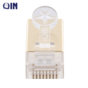 Original <strong>Design</strong> OEM Gold Plated CAT7 Network Patented RJ45 Plugs Connector