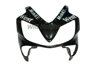 Honda için Fairing CBR600F4i 01-03 CBR 600 f4i 2001 2002 2003 Siyah Beyaz Batı - Product Image 5