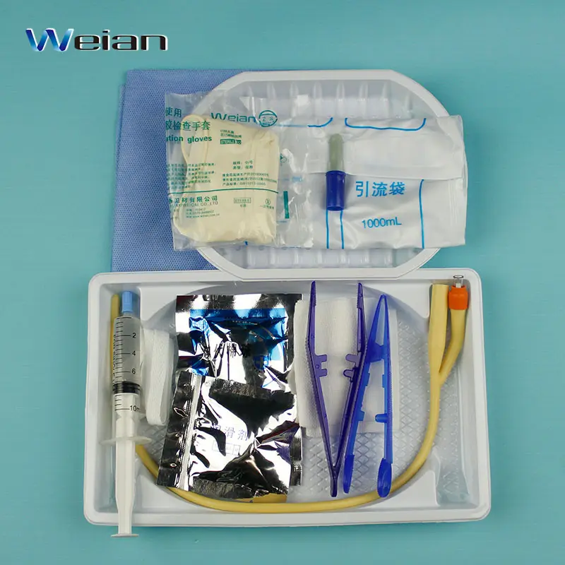 Hot Disposable Sterile Urine Catheter Pack With CE& ISO for sale