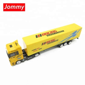 צעצוע יצרן 1/87 למות יצוק רכב דגם צעצוע כלי רכב מיכל קרוואן משאית משלוח גלגלי OEM ODM