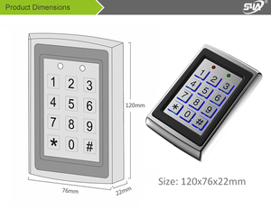SA0103 smart alone rfid karte tür <span class=keywords><strong>access</strong></span> control <span class=keywords><strong>keypad</strong></span>