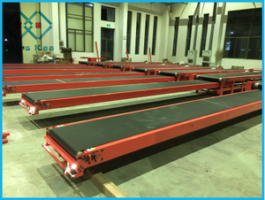 Shuangqi Drawer Belt Conveyor <strong>Loading</strong> <strong>Unloading</strong> Box Carton Bags Onto Tuck/<strong>container</strong> Transfer Conveyor Material Transport Steel - Product Image 3
