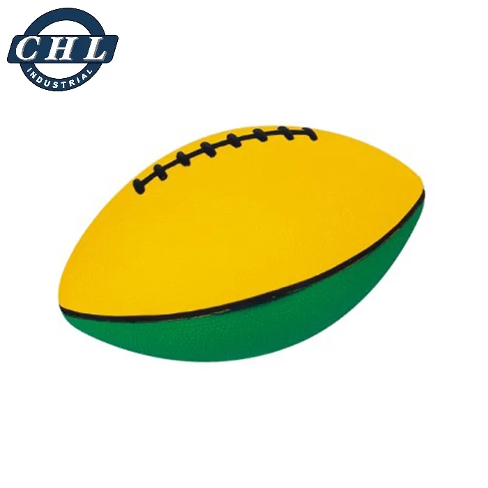 7cm printing mini american football PU foam stress ball