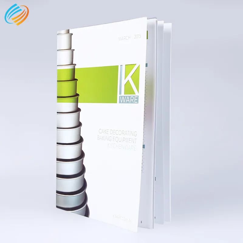 Fashion led light catalogue print brochure of company introduction profile manual printing services