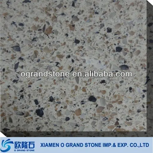 Crystal Grey Artificial cold marble quartz stone slab