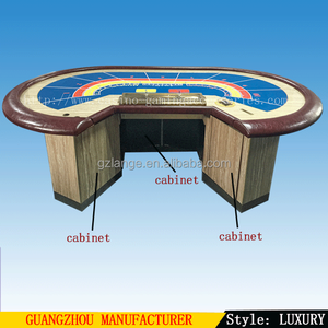 Sang Trọng 9 Người Chơi Baccarat Bảng Casino Bàn Chơi Game Cho Casino - Product Image 6