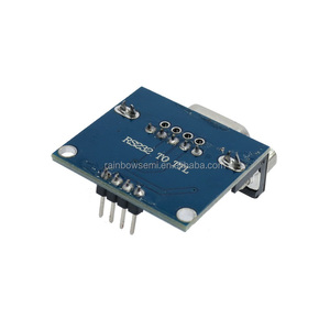 ในสต็อก RS232 ถึง TTL โมดูลพอร์ตอนุกรม MAX3232 DB9 Connector MAX232 โมดูลแปลง - Product Image 3