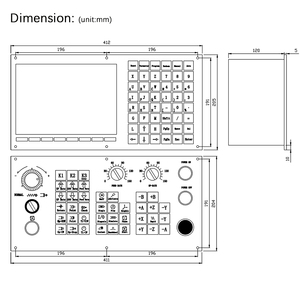 Controlador de máquina cnc barato como controlador GSK cnc precio