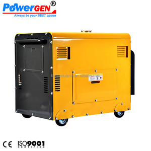 ベストプライス!!! POWERGEN Low Noise 3000W Single Phase Air水冷50/60Hz Silent Diesel Generator 3KW