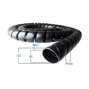 Çin Parlmu yüksek basınç hortumu koruyucu Spiral yüksek performanslı spiral koruyucu kapak hidrolik hortum