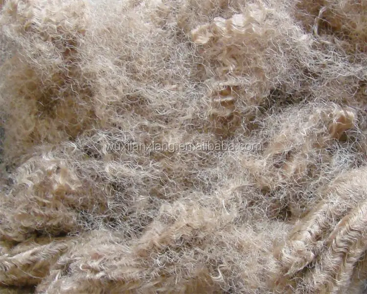 Polyester recyclé à haute ténacité à faible fusion de fiber de polyester pour le rembourrage