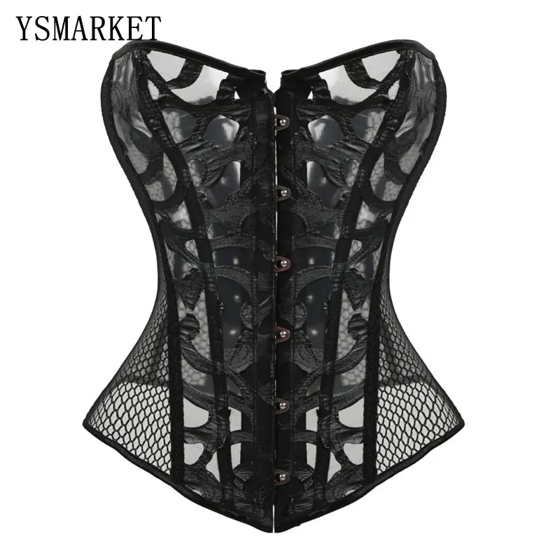 Espartilho feminino treino steampunk, corset e corpetes lingerie atraente e224