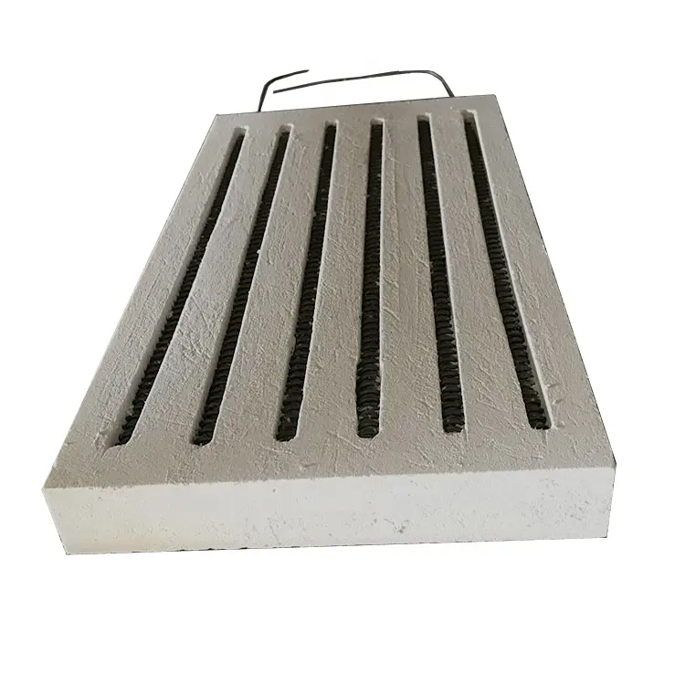High temperature ceramic fiber heater,far infrared ceramic fiber heating pad/heating plate.
