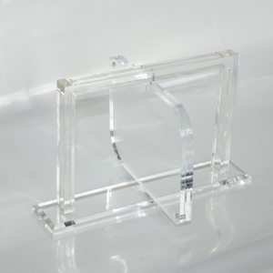旋转现代透明亚克力相框新设计塑料相框有机玻璃相框 - Product Image 3