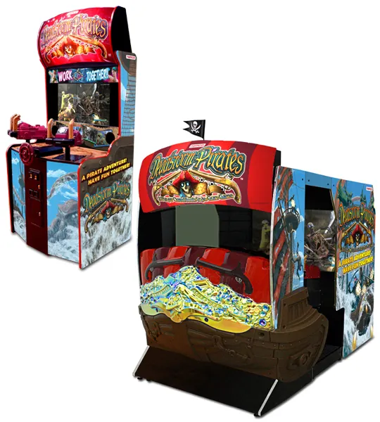 Machine de jeu vidéo d'arcade de tir de pistolet électronique à jetons 55 lcd Dead Storm Pirates Laser Simulator à vendre