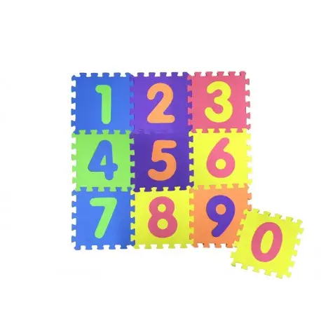 Juguete educativo, puzle colorido del alfabeto EVA, Alfombra de juego para bebés