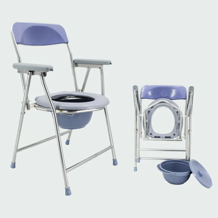 効果的で手頃な価格のトイレウォーキングエイド高齢者と障害者のための人気のある寝室の便器椅子