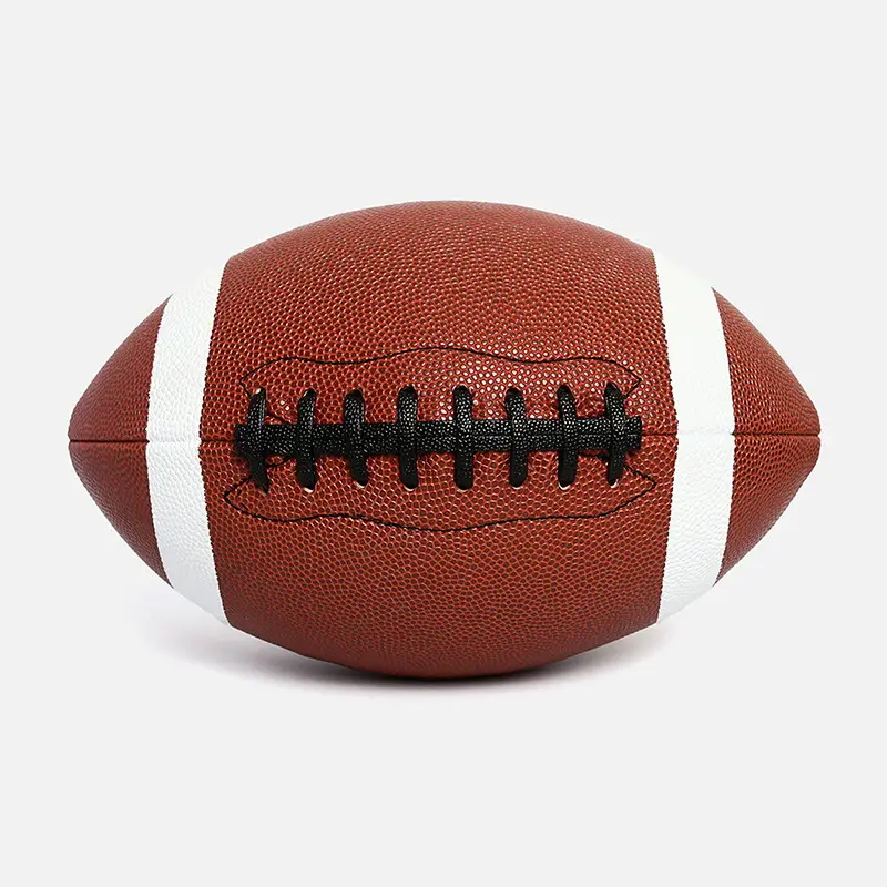 उच्च गुणवत्ता कस्टम आधिकारिक आकार 6 9 पु फोम अमेरिकी फुटबॉल रग्बी गेंद पेशेवर मैच के लिए