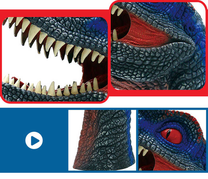 Interesting Soft Dinosaur 12 Inch Hand Puppets Toys for Glove Games