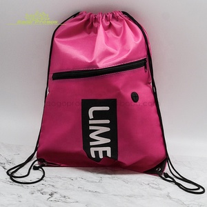 2025 2026 rẻ nhất nhỏ Nylon chống thấm nước dây kéo bãi biển Ba lô túi với túi dây kéo phía trước - Product Image 4