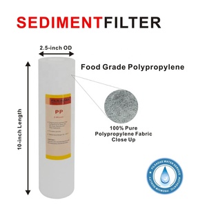 Water Purifier Replacement <strong>Filter</strong> Set 4 Stage <strong>Filters</strong> 10&quot; <strong>PP</strong> GAC CTO and T33 <strong>Inline</strong> Carbon <strong>Filter</strong> - 4 PACK