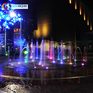 DMX 512 kontrollü ışıklar ile ücretsiz tasarım Undergrounf kuru Foor çeşme - Product Image 1
