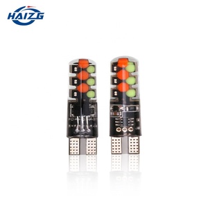 ขาย T10 COB 12 ชิปซิลิคอนฟังก์ชั่นหน่วยความจำ t10 led rgb อ่านหลอดไฟด้วยรีโมทคอนโทรล