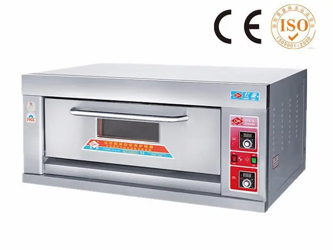 High Quality 1 Deck 2 Trays Small Electric Bread Baking Oven for sale